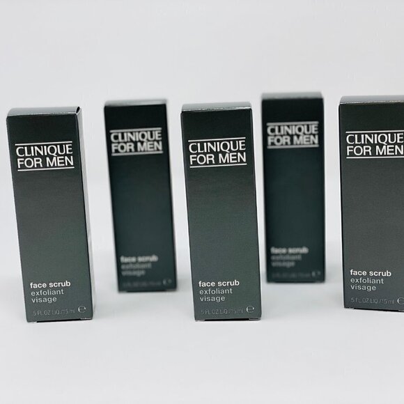 10 -Clinique For Men Face scrub exfoliant- .5 oz - Picture 2 of 2